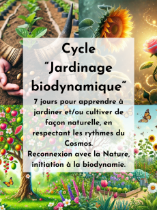 * JARDINAGE BIODYNAMIQUE 2026 - Cycle complet (-20%) 🍃🌸✨