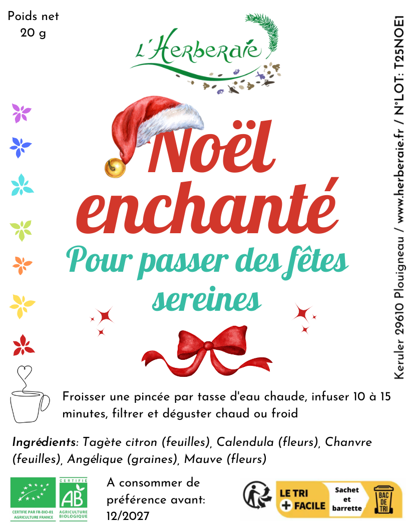 *Noël enchanté ✨ Tisane de Noël - 20G