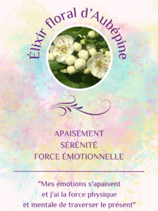 Elixir Floral Aubépine bio et Demeter (20 ml)