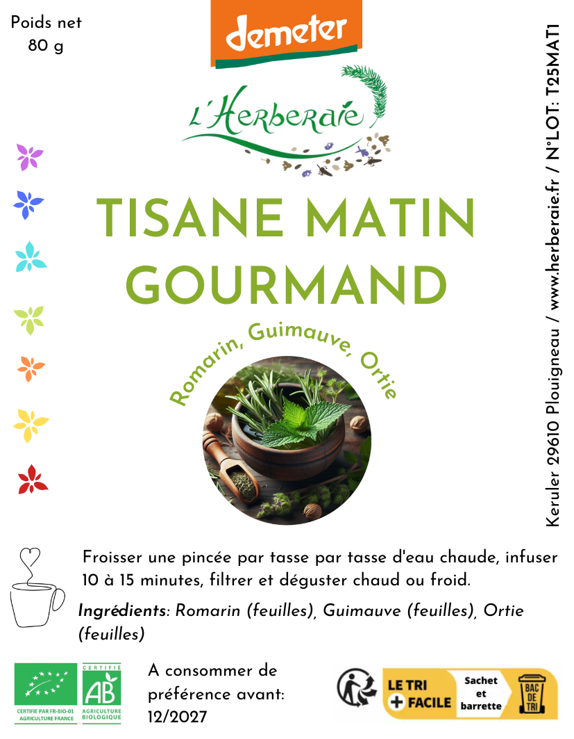 *Synergie personnalisée de plantes sèches (sachet de 80g) – Image 2