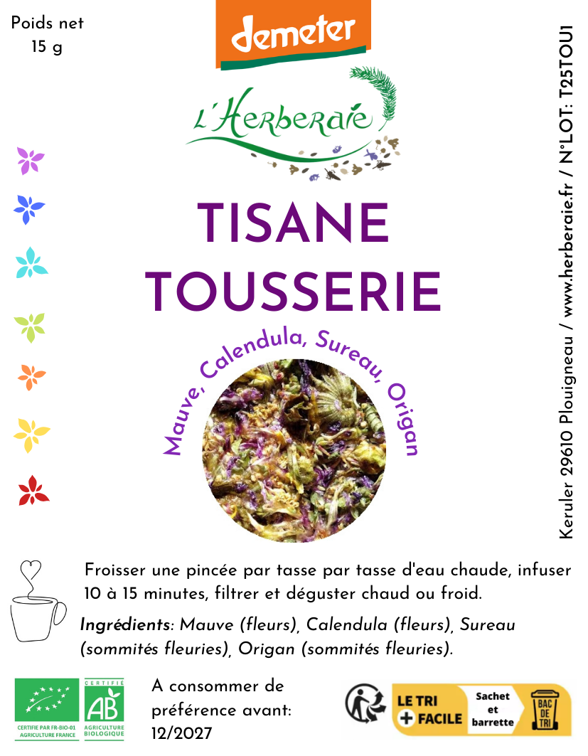 *Synergie personnalisée de plantes sèches (sachet de 80g) – Image 4